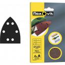 Flexovit Detail Sanding Sheets Pack of 6 Assorted 63642526408