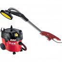 Flex VCE35 Wet and Dry Vacuum without Hose and GE5TBL Dry Wall Sander Kit 500w 110v