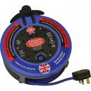 Faithfull Power Plus 4 Socket Cable Reel 10 Metre 10amp 240v