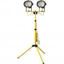 Faithfull Halogen Twin Site Light with Adjustable Stand 1000w 110v