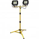 Faithfull Power Plus Twin Site Lights with Tripod 2800 Lumen 40w 110v