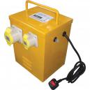 Faithfull Power Plus 3Kva 240v to 110v Step Down Continuous Rate Transformer