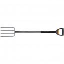 Fiskars Telescopic Garden Digging Fork 105 125 Metre Long