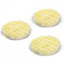 Karcher Pack of 3 Special Polishing Pads for FP303 and FP306 Floor Polishers for Stone PVC Linoleum Floors
