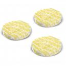 Karcher Pack of 3 Special Polishing Pads for FP303 and FP306 Floor Polishers for Stone PVC Linoleum Floors