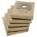Karcher Pack of 5 Paper Class M Dust Bags for NT 351 and 360 Vacuum Cleaners