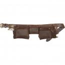 Kunys 12 Pocket Leather Tool Belt Fits Waist 29 46