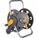Hozelock 60 Metre Floor and Wall Hose Reel with 25 Metre Hose Pipe 125mm 12 and Connectors