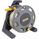 Hozelock 30 Metre Compact Floor Standing Hose Reel with 15 Metre Hose Pipe Nozzle and Connectors