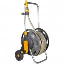 Hozelock 60 Metre Hose Cart with 30 Metre Hose Pipe and Connectors