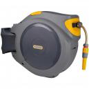 Hozelock 40 Metre Wall Mounted Auto Hose Reel with 40 Metre Hose Pipe and Connectors