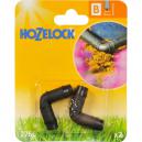 Hozelock 90 Elbow Connector Pack of 2 for 13mm Auto Watering System
