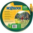 Hozelock 75 Metre Flat Garden Water Sprinkler and Soaker Hose Pipe with Connectors