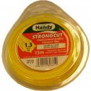 Handy Replacement Professional Nylon Line 13mm x 15 Metre for Grass Trimmers