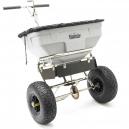 Handy SSALT Stainless Steel Push Feed Grass and Salt Broadcast Spreader 366 Metre Spread Width 57kg Capacity