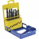 Irwin 19 Piece HSS Pro Drill Bit Set for Metal 1mm 10mm