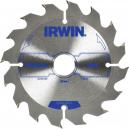 Irwin ATB Circular Saw Blade 125mm x 20mm Bore 16 Teeth