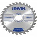 Irwin ATB Circular Saw Blade 165mm x 30mm Bore 30 Teeth