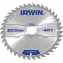 Irwin ATB Circular Saw Blade 200mm x 30mm Bore 40 Teeth