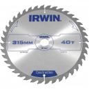 Irwin ATB Circular Saw Blade 315mm x 30mm Bore 40 Teeth