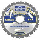 Irwin Weldtec Circular Saw Blade 165mm x 24 Teeth x 30mm Bore ATB