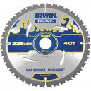 Irwin Weldtec Circular Saw Blade 235mm x 40 Teeth x 30mm Bore ATB