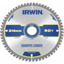 Irwin Construction ATB Circular Saw Blade 216mm x 30mm Bore 60 Teeth