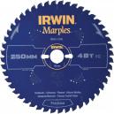 Irwin Marples Circular Saw Blade 250mm x 48 Teeth x 30mm Bore ATB Neg M