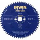 Irwin Marples Circular Saw Blade 250mm x 60 Teeth x 30mm Bore ATB Neg M