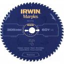 Irwin Marples Circular Saw Blade 305mm x 60 Teeth x 30mm Bore ATB Neg M