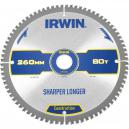 Irwin Construction ATB Circular Saw Blade 260mm x 30mm Bore 80 Teeth