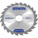 Irwin Professional Circular Saw Blade 160mm x 24 Teeth x 30mm Bore for Wood
