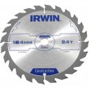 Irwin Professional Circular Saw Blade 184mm x 24 Teeth x 16mm Bore for Wood