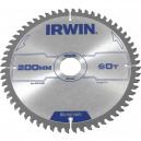 Irwin Professional Circular Saw Blade 200mm x 60 Teeth x 30mm Bore for Aluminium