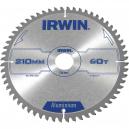Irwin Professional Circular Saw Blade 210mm x 60 Teeth x 30mm for Aluminium