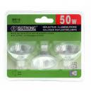 Isotronic Halogen Bulbs Mr16 38 Degree 50W Pack of 3