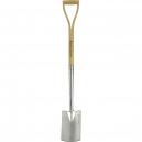 Kent and Stowe Stainless Steel Border Spade 950mm Long