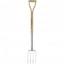 Kent and Stowe Stainless Steel Border Fork 950mm Long