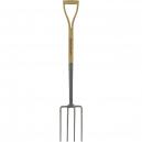 Kent and Stowe Carbon Steel Digging Fork 1110mm Long