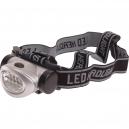 Lighthouse 8 LED Head Torch 3 Function Silver