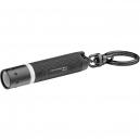 LED Lenser K1L Keyring LED Torch Black 15 Lumens