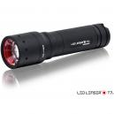 led lenser t72 focusing led torch black in gift box 320 lumens
