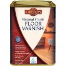 Liberon Natural Finish Floor Varnish Clear Satin 1 Litre