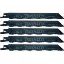 Makita 7921489 Wood Reciprocating Saw Blades 160mm Pack of 5