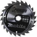 Makita Specialized Cordless Circular Saw Blade 136mm x 24 Teeth 10mm Bore