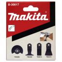 Makita 4 Piece Multi Tool Flooring Blade Set