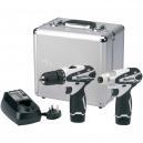 Makita LCT204W 108v Cordless 2 Piece Drill Driver Impact Driver Kit with 2 Lithium Ion Batteries 13ah