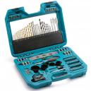 Makita 120 Piece Pro Power Tool Drill Bit and Accessory Set