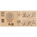 Makita Filter Dust Bags for 446L Dust Extractors Pack of 5