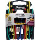 masterlock assorted 10 piece bungee cord rack